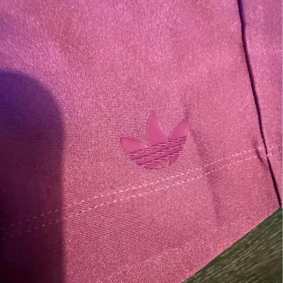 NWT Adidas Originals 3-Stripes Spandex Cycling Shorts- Semi Pulse Lilac - MED - Picture 11 of 13